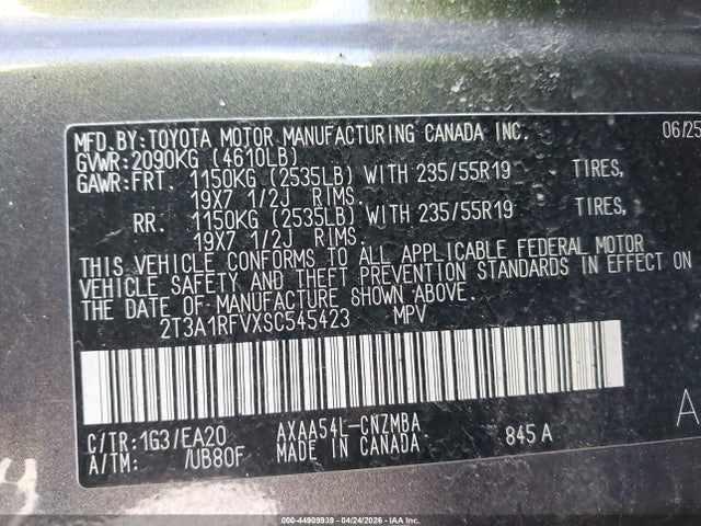 Toyota RAV4 Xle Premium