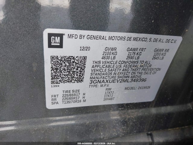 Chevrolet Equinox Awd Lt
