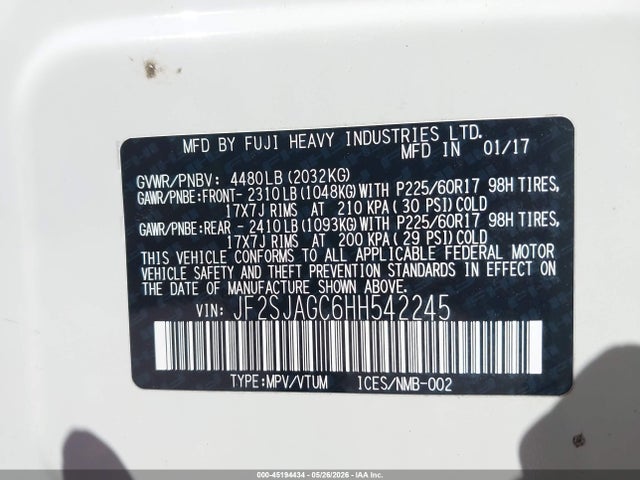 Subaru Forester 2.5i Premium