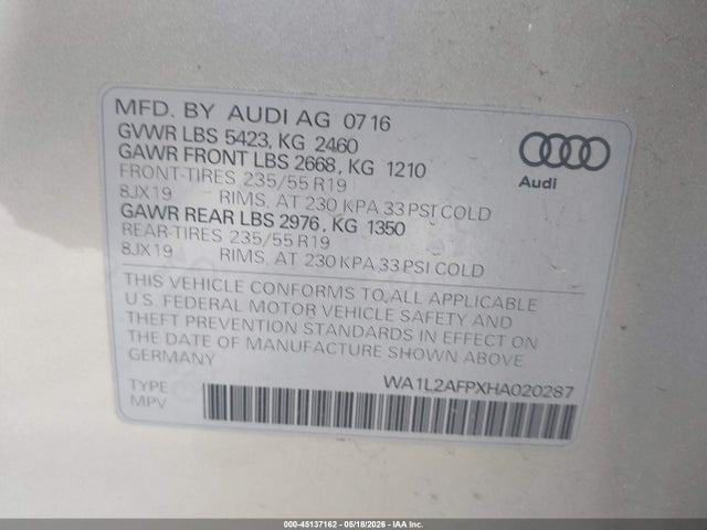 Audi Q5 2.0t Premium
