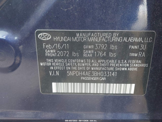 Hyundai ELANTRA Gls