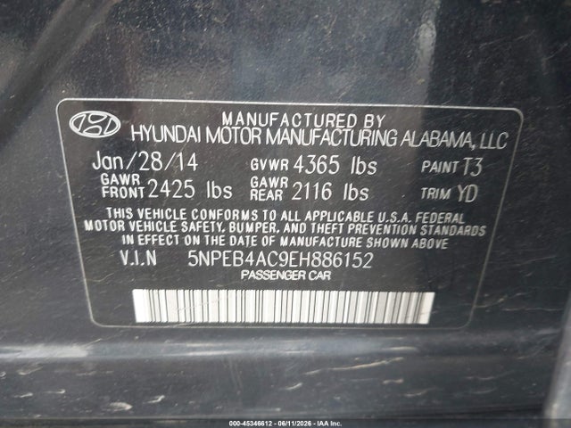 Hyundai SONATA Gls
