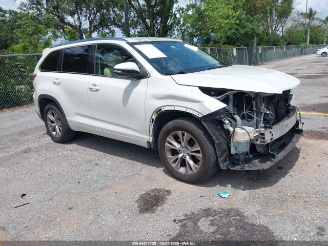 Salvage Toyota Highlander Image