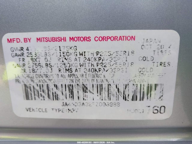 Mitsubishi Outlander Se