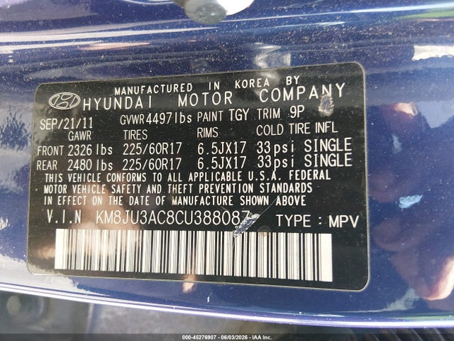 Hyundai TUCSON Gls