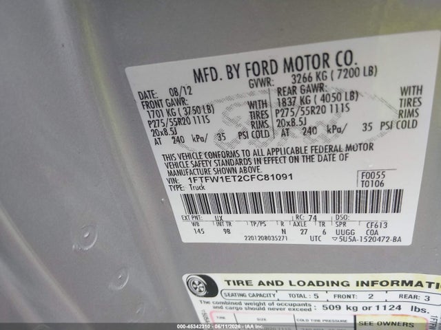 Ford F-150 Platinum
