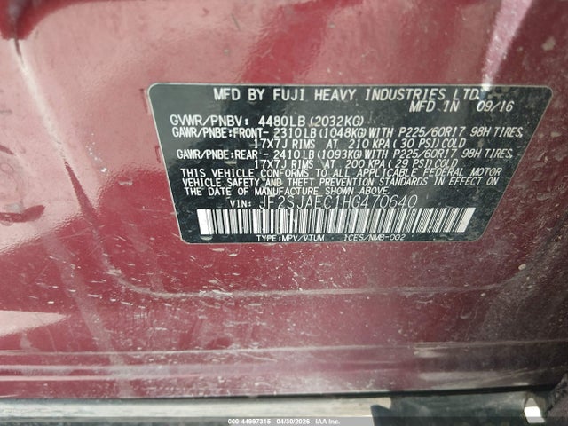 Subaru Forester 2.5i Premium