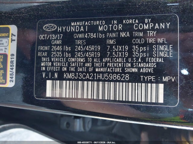 Hyundai TUCSON Limited