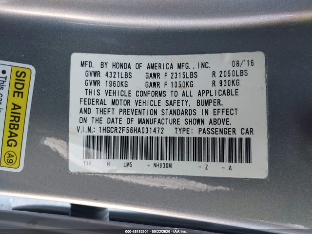 Honda Accord Sport