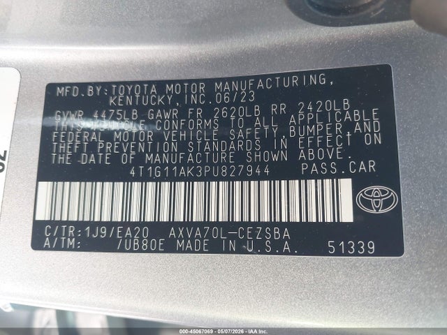 Toyota Camry Se