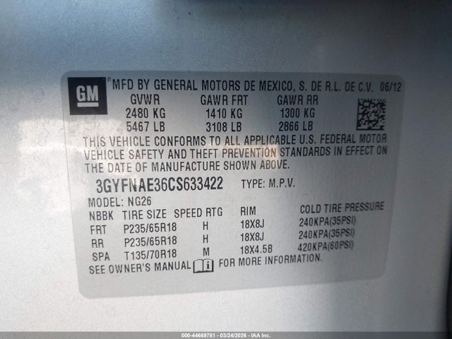 Cadillac SRX Luxury Collection