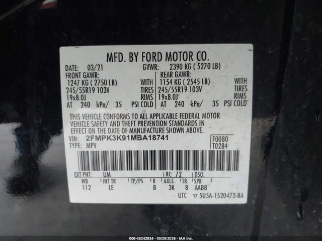 Ford Edge Titanium
