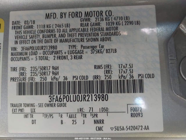 Ford Fusion Se