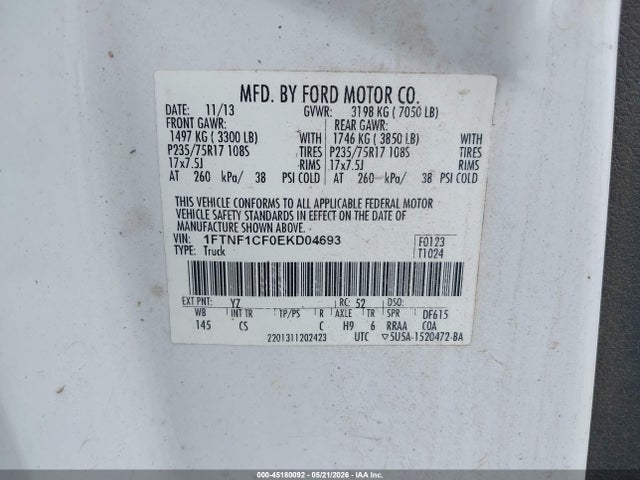 Ford F-150 Xl