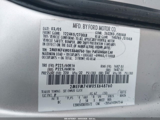 Mercury Grand Marquis Gs
