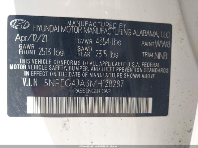 Hyundai SONATA Se