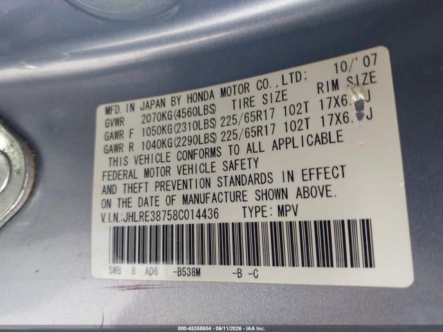 Honda CR-V Ex-l