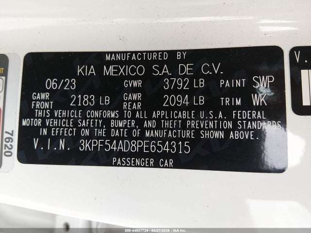 Kia Forte Gt-line