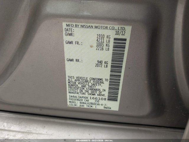 Nissan Altima 2.5 S