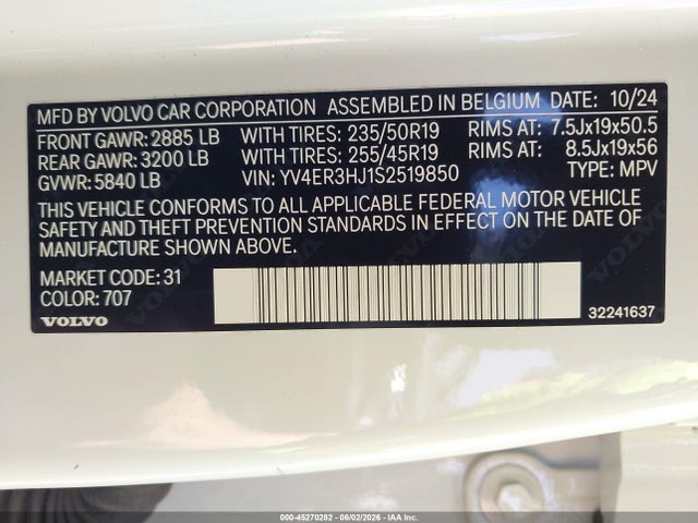 Volvo Ex40 Core, Twin Motor, Fully Electric