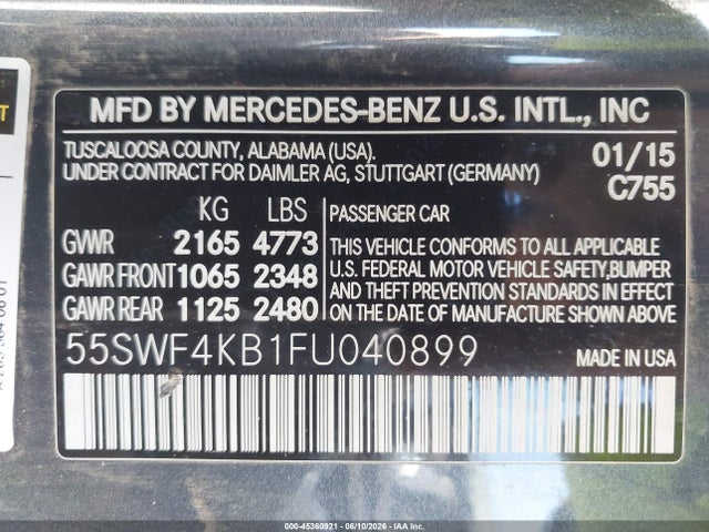 Mercedes-Benz C-Class Sport 4matic