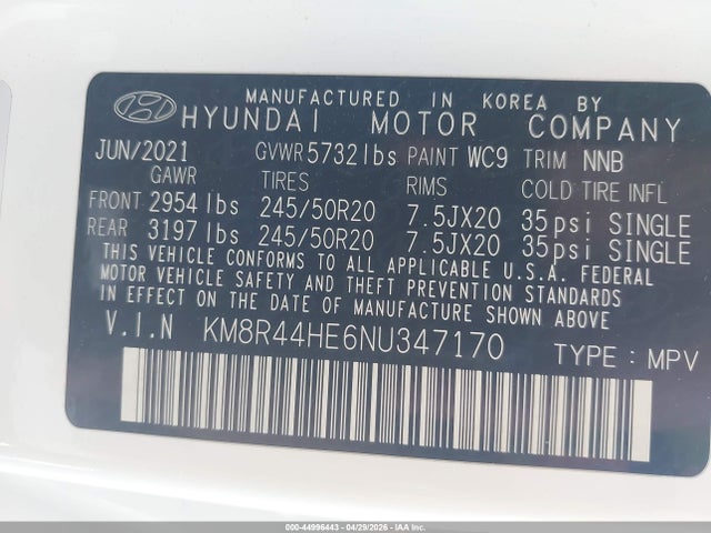 Hyundai PALISADE Sel
