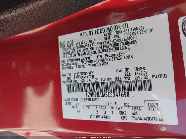 Ford Mustang V6 Premium