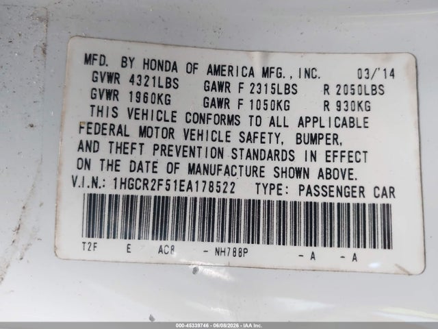 Honda Accord Sport