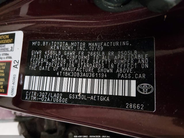 Toyota Avalon Xls