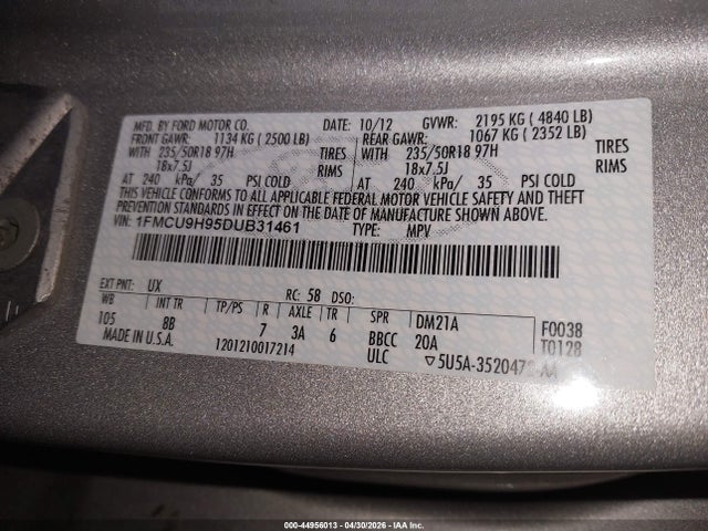 Ford Escape Sel