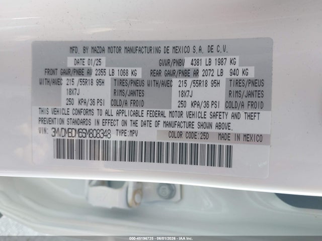 Mazda Cx 2.5 S Premium Package