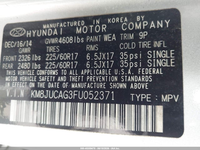 Hyundai TUCSON Se