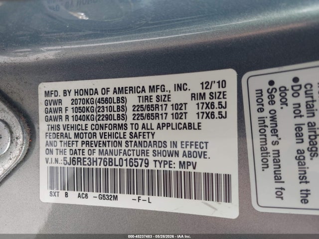 Honda CR-V Ex-l