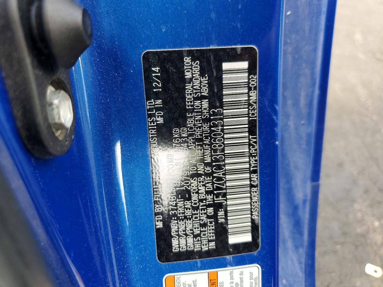 Subaru BRZ 2.0 Limited