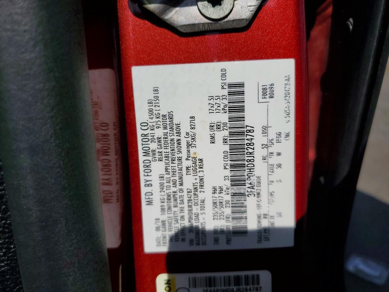 Ford Fusion Se