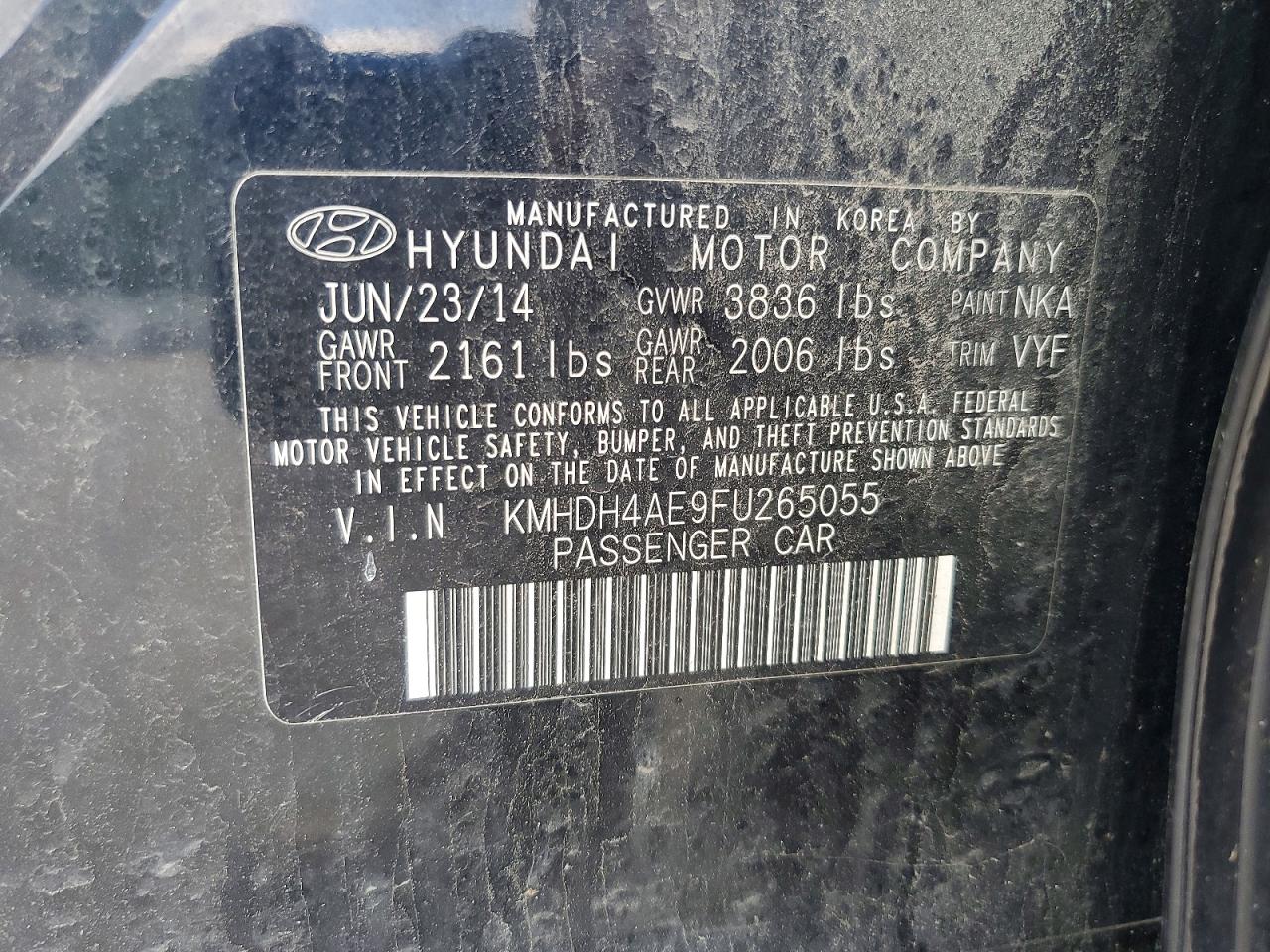 Hyundai ELANTRA Se
