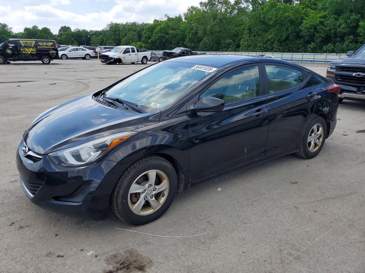 Salvage Hyundai ELANTRA Image