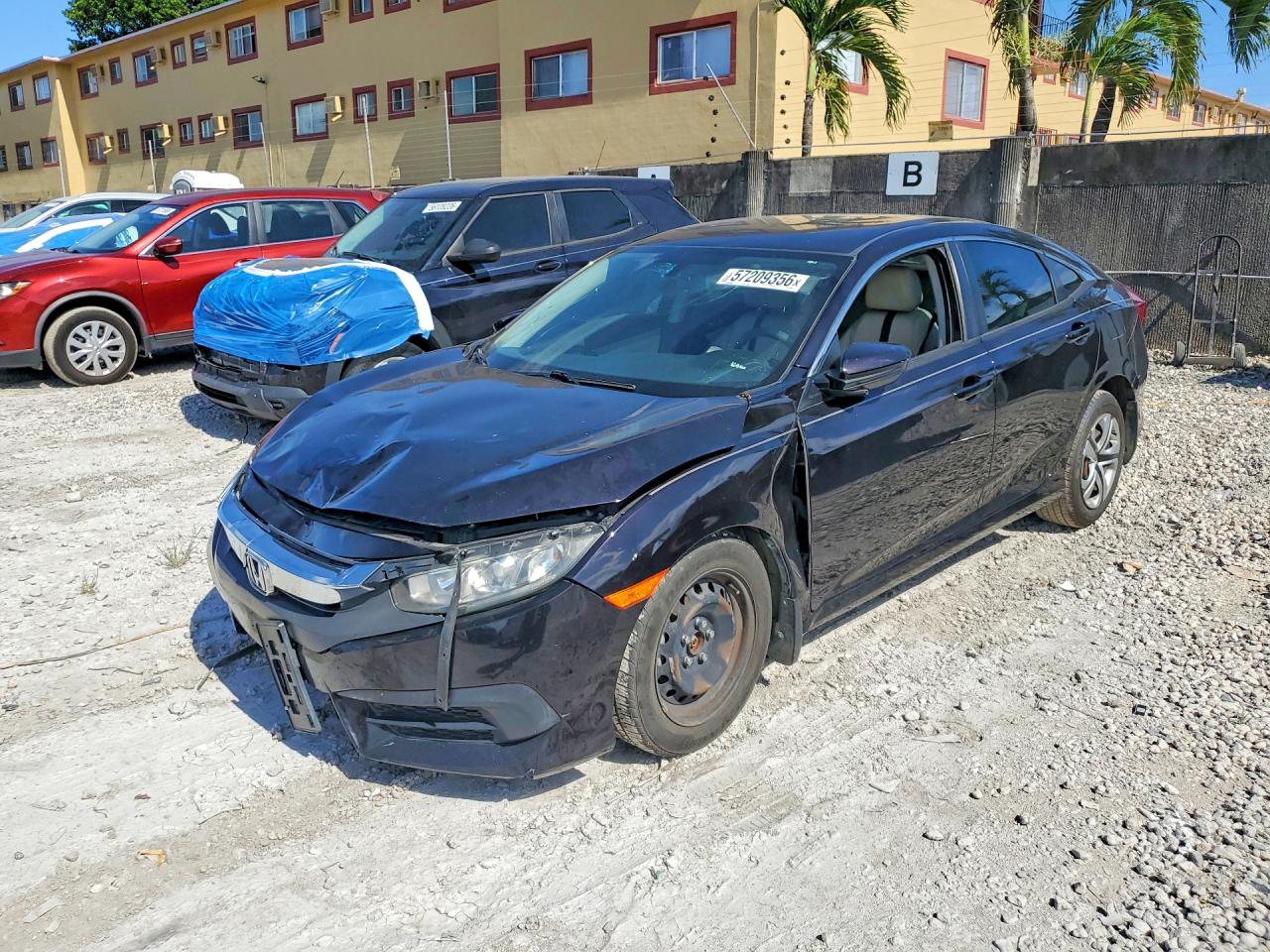 Salvage Honda Civic Image