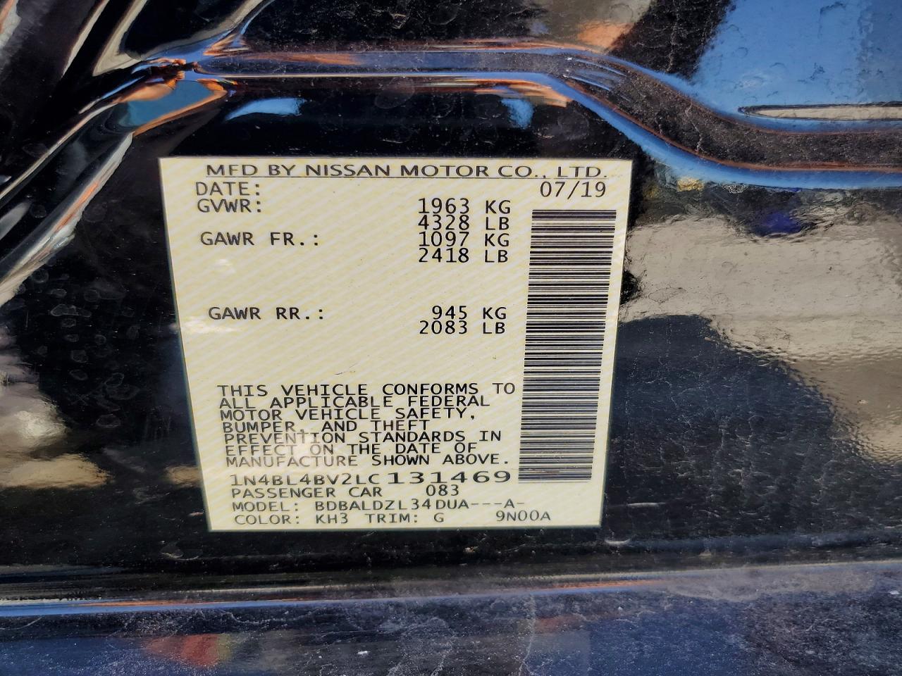 Nissan Altima S
