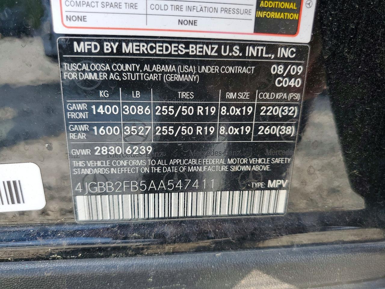 Mercedes-Benz M-Class 350 Bluetec