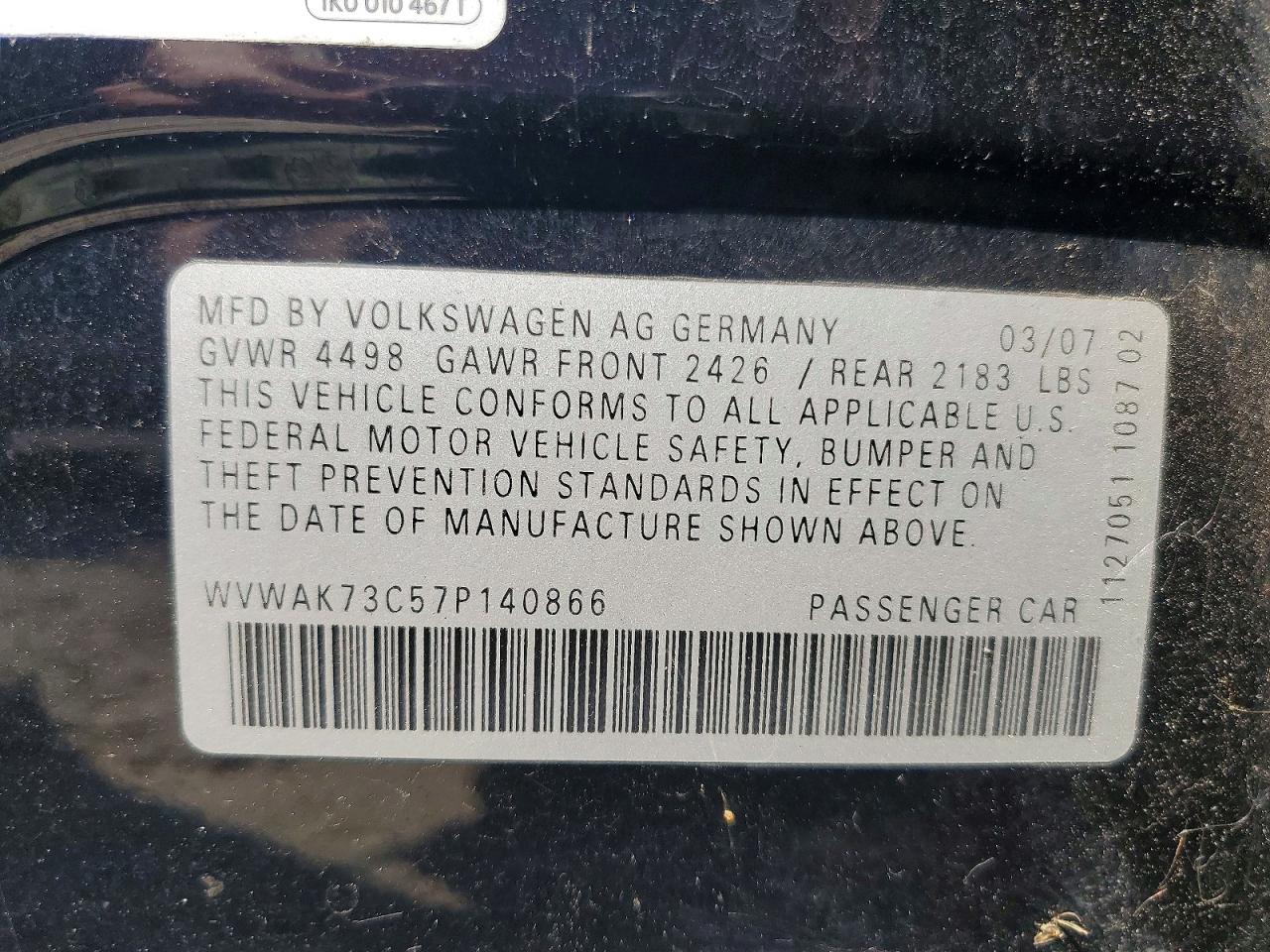 Volkswagen Passat 2.0t