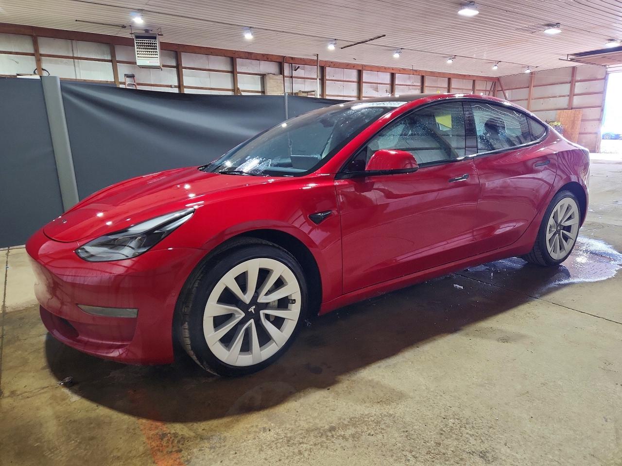 Salvage Tesla Model 3 Image