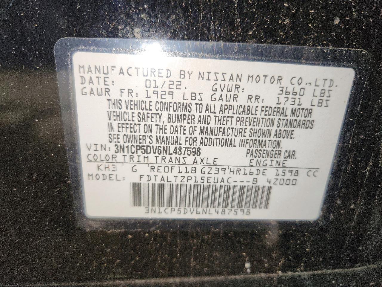Nissan Kicks Sr