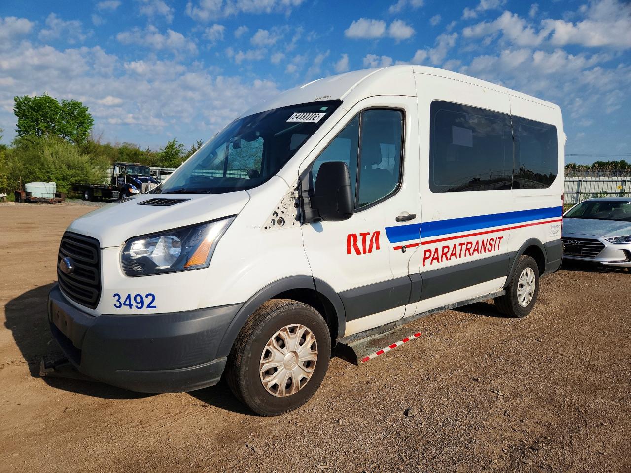Salvage Ford Transit Image