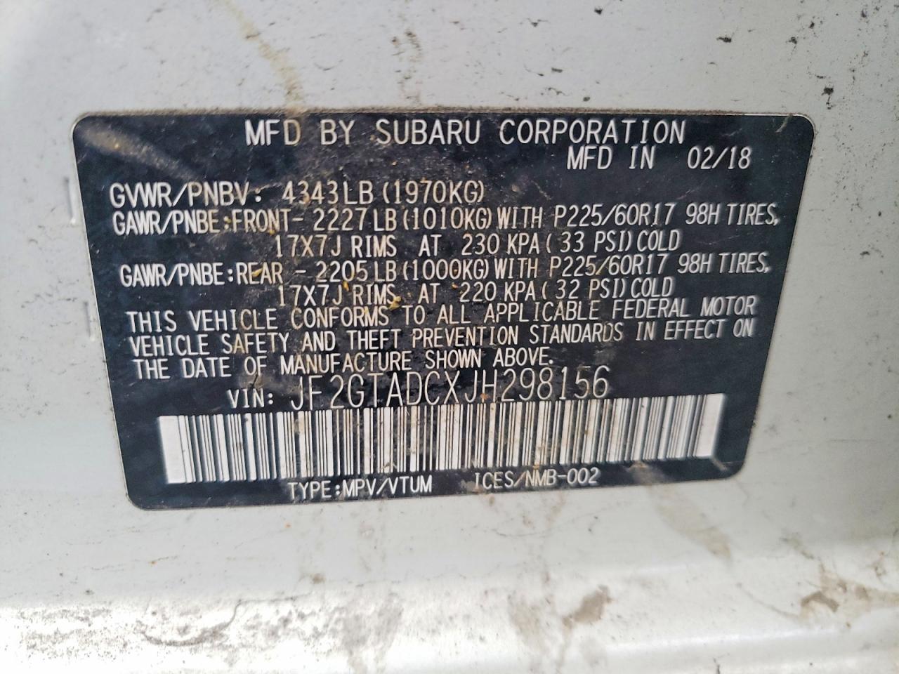 Subaru Crosstrek Premium