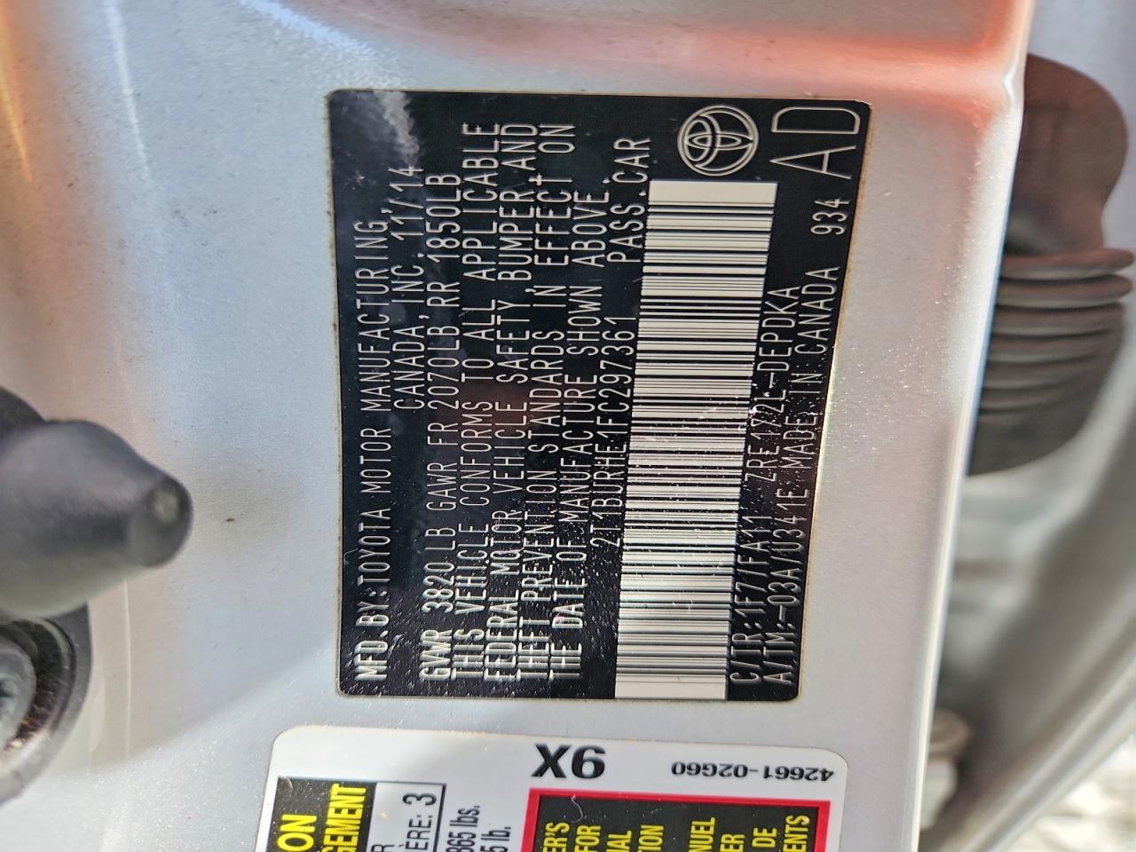 Toyota Corolla L