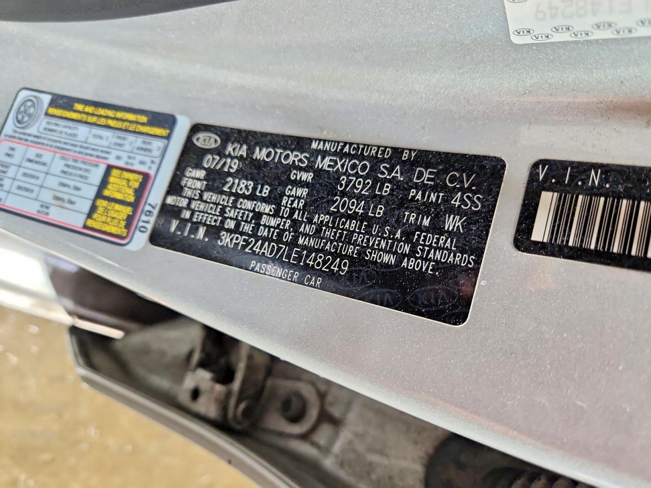 Kia Forte Lxs