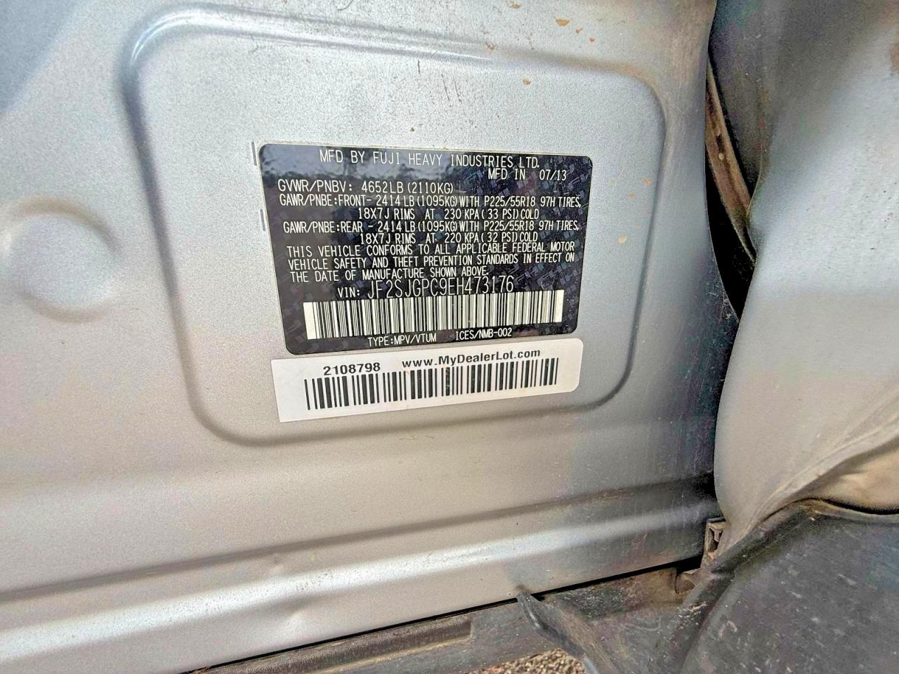 Subaru Forester 2.0xt Touring