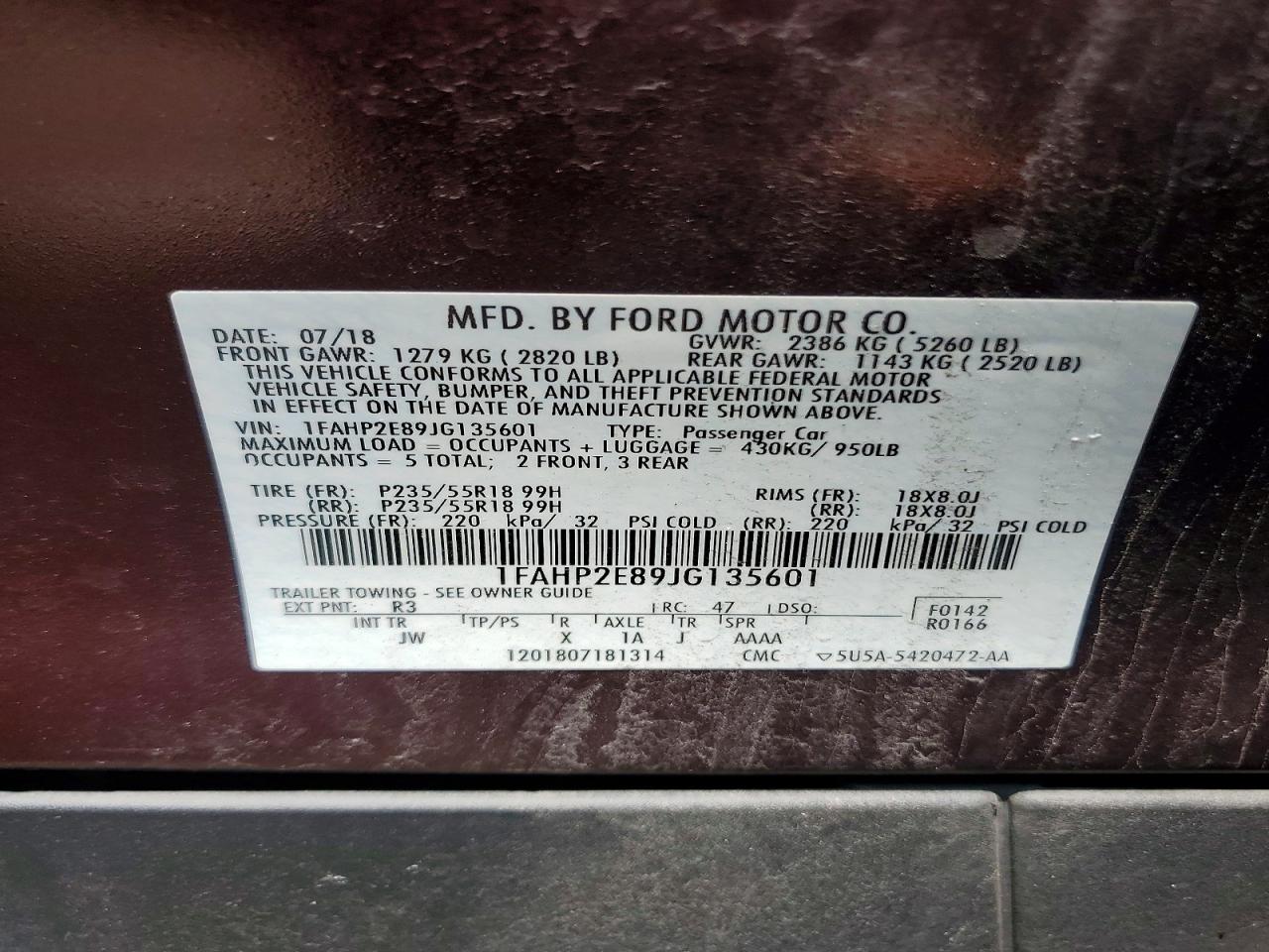 Ford Taurus Sel