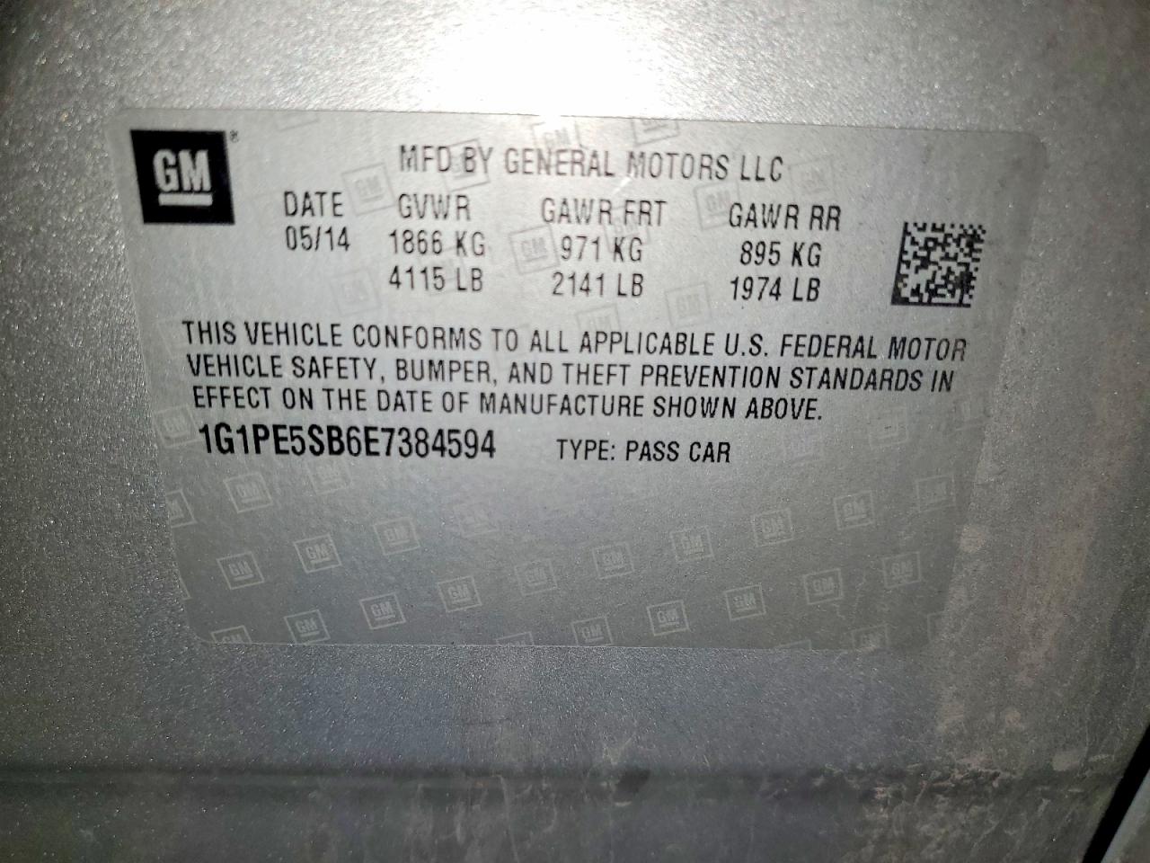 Chevrolet Cruze Lt